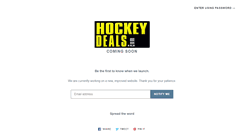 Desktop Screenshot of hockeydeals.com