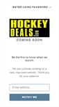 Mobile Screenshot of hockeydeals.com